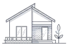 Ilustración de una vivienda